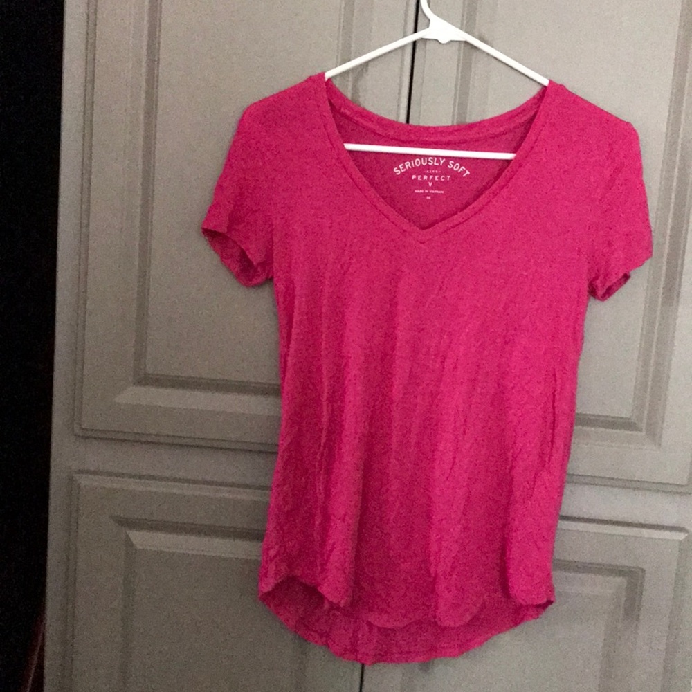 Aeropostale, short sleeve, pink top